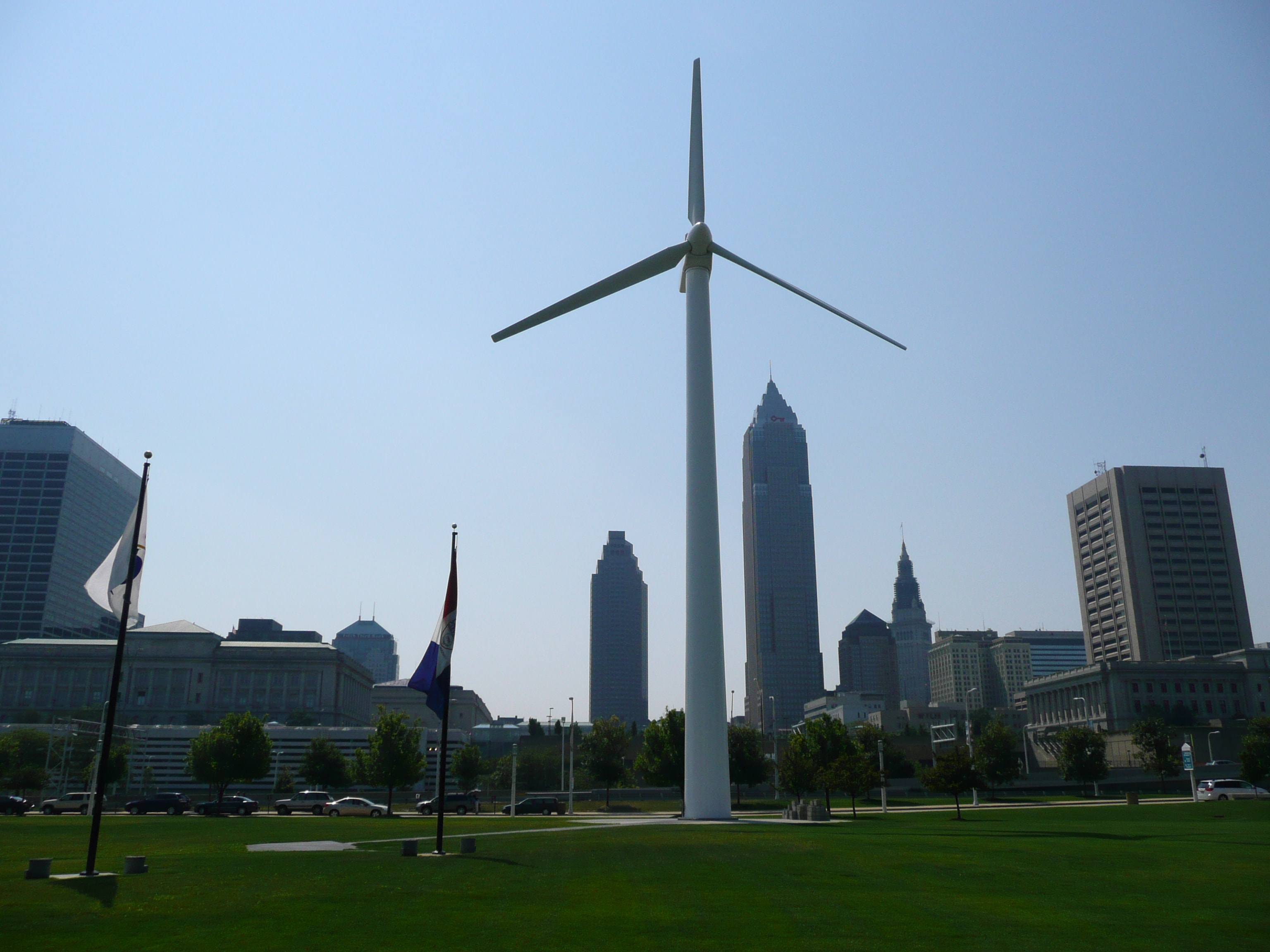Urban shop wind turbine